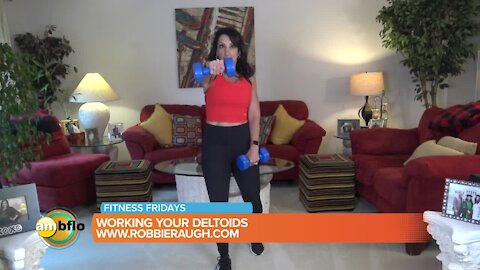 Fitness Friday – Working your deltoids with Robbie Raugh