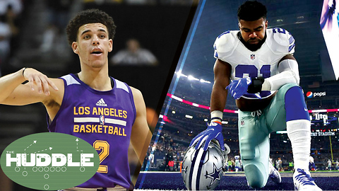 Lonzo Ball Planning His Next NON-ZO2 Shoe, Ezekiel Elliot Knocks Out DJ at a Bar-The Huddle