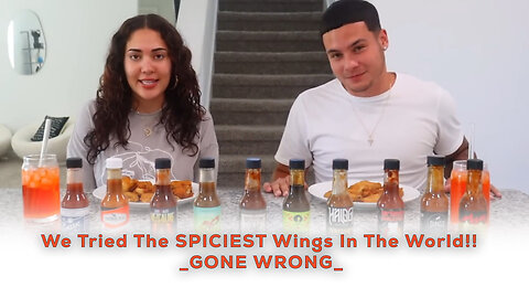 We Tried The SPICIEST Wings In The World!! _GONE WRONG_