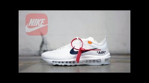 Virgil Abloh OFF WHITE NIKE AIR MAX 97 "THE TEN" UNBOXING/REVIEW (SNKRS APP)
