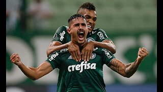 Gol de Thiago Martins - Palmeiras 2 x 0 Alianza Lima - Narração de Fausto Favara