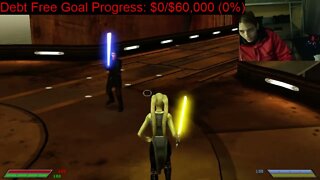 Count Dooku VS Anakin Skywalker In A Battle With Commentary In Star Wars Jedi Knight Jedi Academy