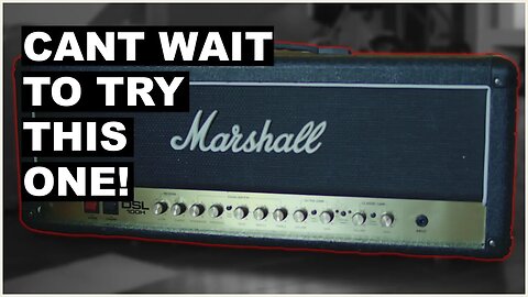 Marshall DSL100H Unboxing... with the family!