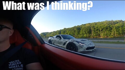 I raced a 1000HP Corvette..