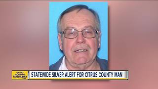 SILVER ALERT issued for 76-year-old Dunnellon man