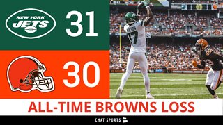 Browns CHOKE vs. Jets In TERRIBLE Loss: Joe Woods Hot Seat?