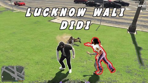 GTA 5 gameplay - Funny Moment - LUCKNOW WALI Didi in GTA V - Grand Auto Theft - #funnyVideo