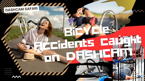 Spokes and Laughs: Hilarious and serious Bicycle Mishaps Caught on Dashcam