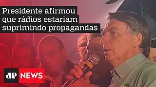 Moraes nega pedido de Bolsonaro sobre inserções de rádio