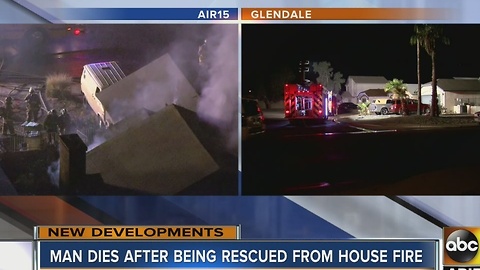 UPDATE: 1 dead after Glendale home fire