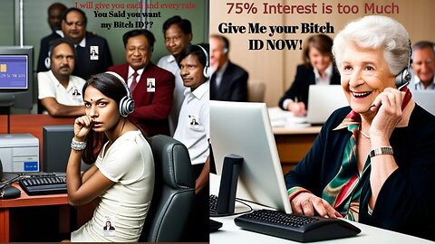 Interest rate scammers get asked for their id #scambaiting #scammer #scambait