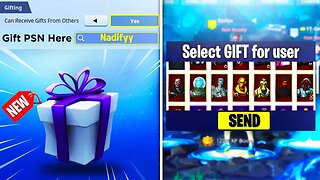 *NEW* "Gifting System" COMING SOON TO FORTNITE! - Fortnite Battle Royale GAMEPLAY!