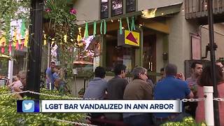 Vandals strike Ann Arbor bar known for supporting the LGBTQ community