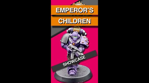 Emperor's Children Heresy-era marine SHOWCASE!!!⚡ QUICKIE ⚡