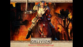TES IV: Oblivion Max Difficulty 2: why are you running!