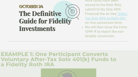 The Definitive Guide for Fidelity Investments