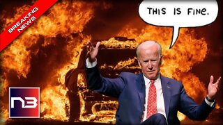 BREAKING: Biden’s Secret Service Vehicles BURST INTO FLAMES After He Peeped on Kids in Nantucket