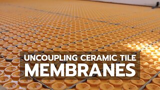 Uncoupling Membranes For Ceramic Tile Installation