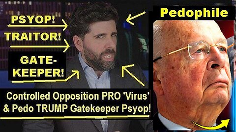 Controlled Opp PRO 'Virus' & Pedo TRUMP Gatekeeper Psyop 'The People's Voice' in Plain Sight!