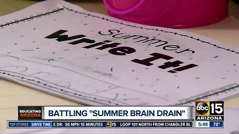 Battling 'Summer Brain Drain' with your kids