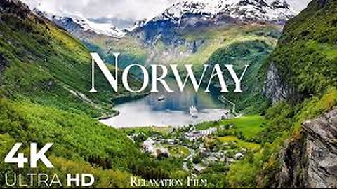 Norway- Amazing relaxation film😌 4k Ultra HD Drone view