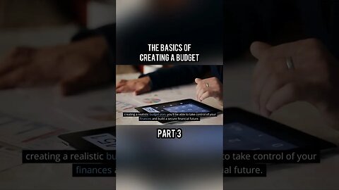 The Basics Of Creating A Budget - Part 3