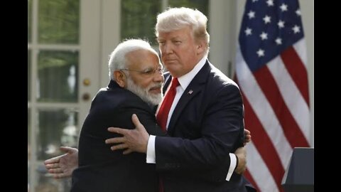 PRISIDENT TRUMP🇺🇲 WITH PM MODI🇮🇳|| YOUNG BOY CLICKED PIC WITH BOTH OF THEM