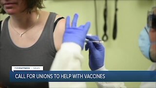 Cuomo calls for large unions to help administer COVID-19 vaccines