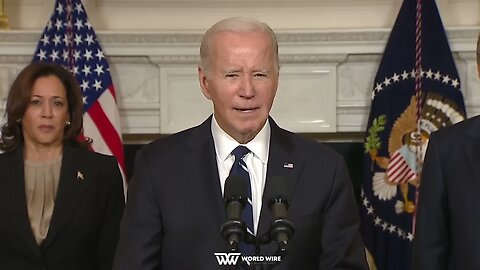 Full Speech President Joe Bidens Address On Hamas Attack On Israel-World-Wire