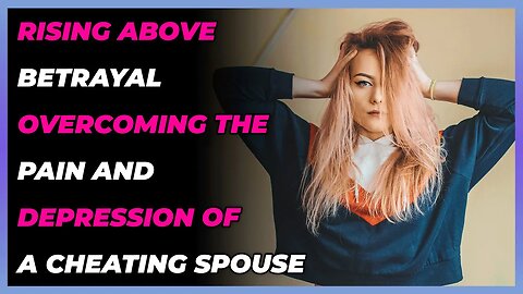 Rising Above Betrayal: Overcoming the Pain and Depression of a Cheating Spouse. (Reddit Cheating)