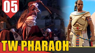 GUERRA CIVIL e VENDA DE POVO - Total War Pharaoh Ramses #05 [Gameplay PT-BR]