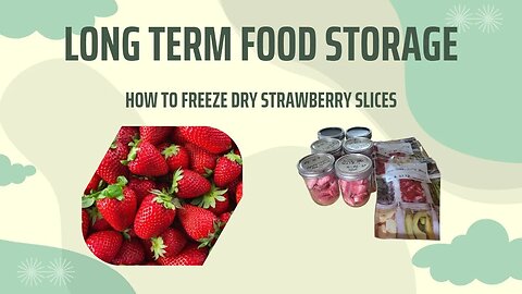 🍓How to Freeze Dry Strawberries - Preserve Freshness for Longer!
