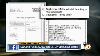 Lawsuit: police could have stopped deadly crash