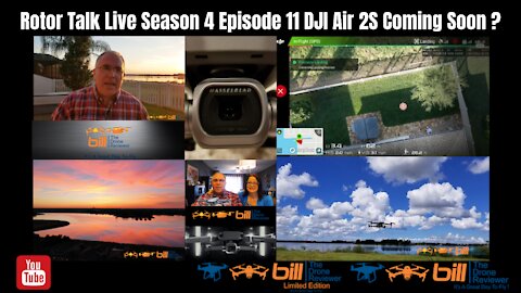 Rotor Talk Live Season 4 Episode 11 DJI Air 2S Coming Soon ?