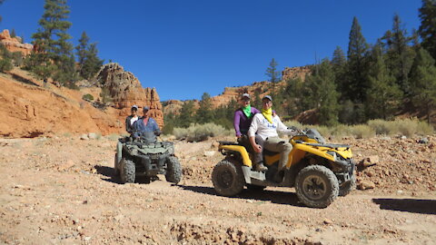 ATV ride near Bryce Canyon NP, Tig Two