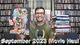 September 2023 4K & Blu Ray Movie Haul
