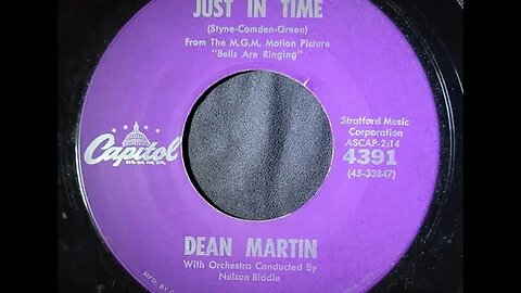 Dean Martin, Nelson Riddle – Just In Time