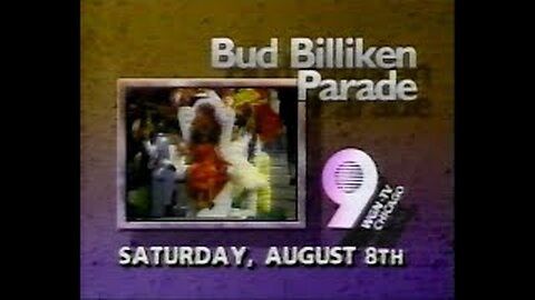 August 1987 - Merri Dee WGN Promo for Bud Billiken Parade & 'Saturday Night Action Theatre' Open