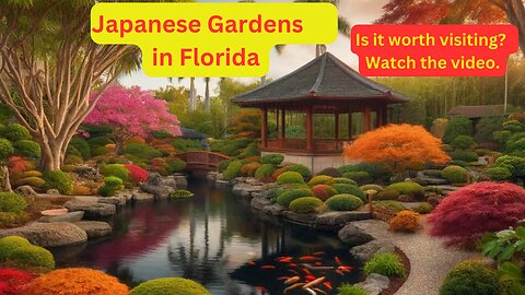 Is it worth visiting?Japanese Gardens (Morikami Museum) Palm Beach County, Florida.Watch the video.