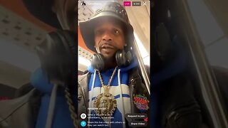 CHARLESTON WHITE IG LIVE: Charleston With A Quick Short Message At The AirPort (19-02-23)