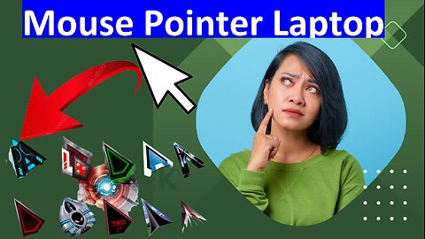 mouse pointer change laptop and computer || laptop importent setting