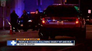 Police: People in custody following deadly hit-and-run
