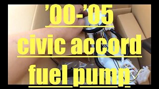 Fuel leak!! Replace fuel pump Honda Civic Accord √ Fix it Angel