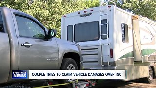 Couple tries to claim vehicle damages from the state due to rough stretch of I-90