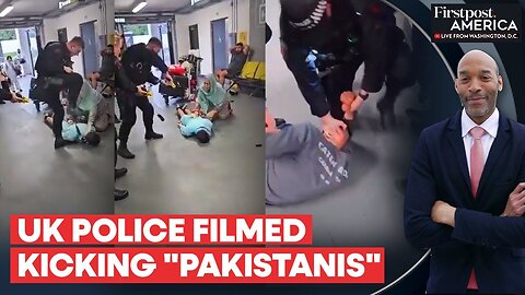 UK Police Brutally Attack Men at Manchester Airport, Ignite Protests | Firstpost America