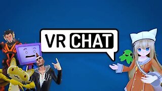 vrchat and a special Easter egg