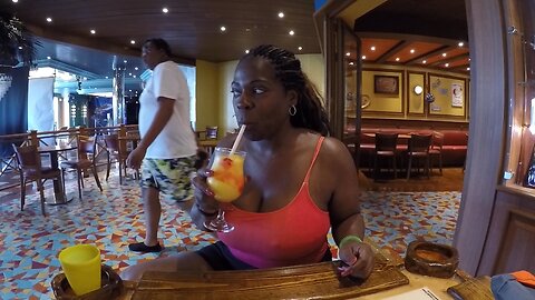 Blasian Babies Family Carnival Magic Norfolk, VA To Bahamas Summer 2023 Reunion Cruise, Part 3.