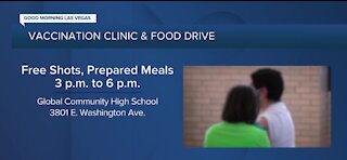 County Commissioners hosting vaccination clinic, food drive