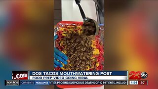 Going Viral: Dos Tacos Flaming Hot Cheetos dish