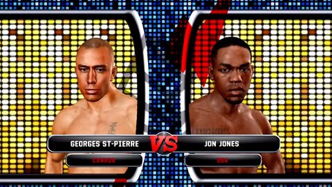 UFC Undisputed 3 Gameplay Jon Jones vs Georges St-Pierre (Pride)